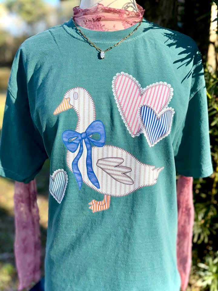 VINTAGE QUILTED GOOSE - DTF TRANSFER