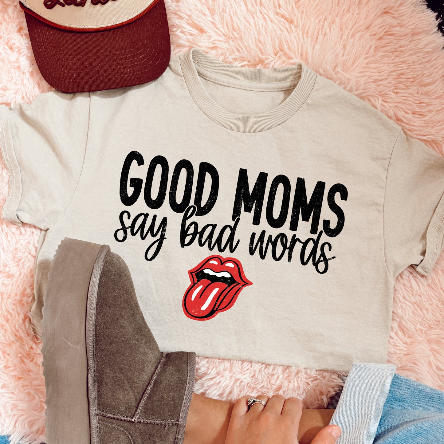 GOOD MOMS SAY BAD WORDS - DTF TRANSFER