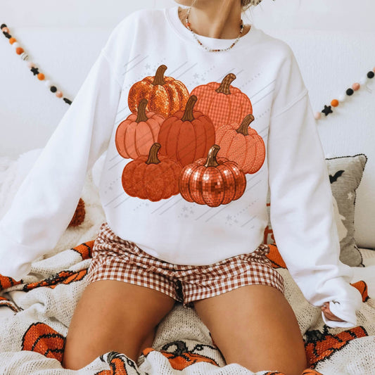 PUMPKIN COLLAGE - DTF TRANSFER