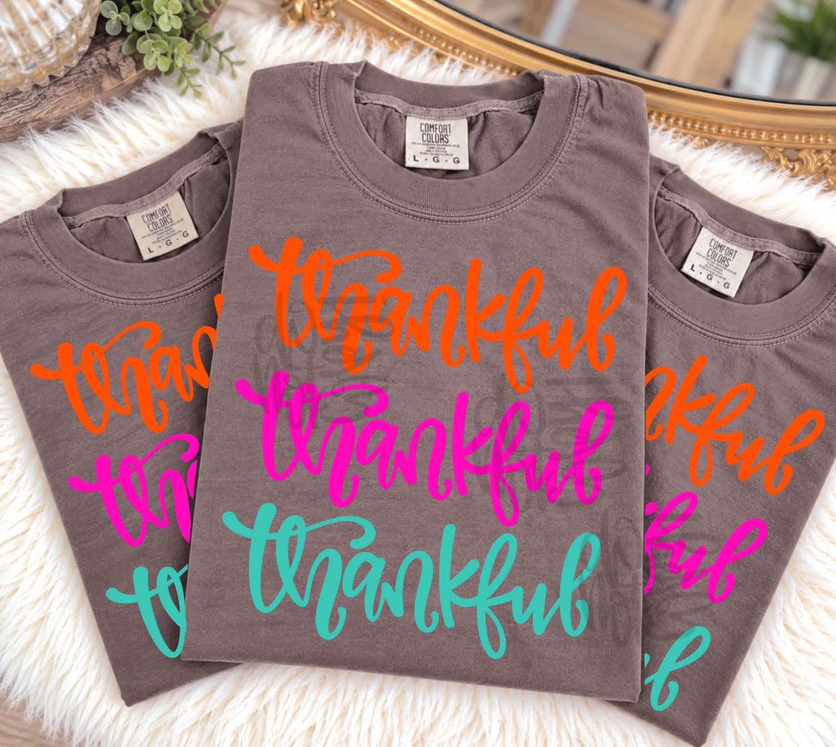 THANKFUL DUPLICATED - DTF TRANSFER