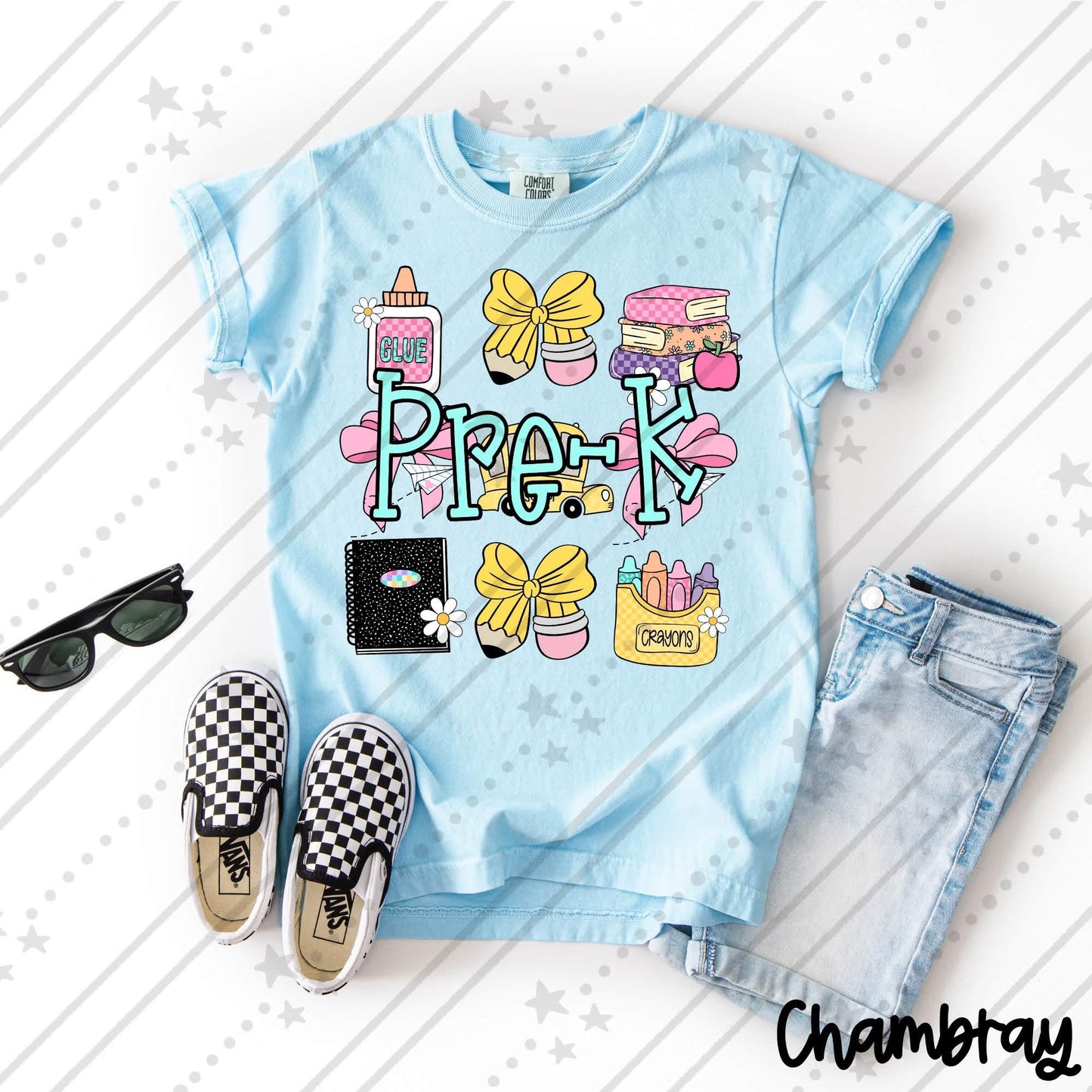 PASTEL COQUETTE PRE-K - DTF TRANSFER