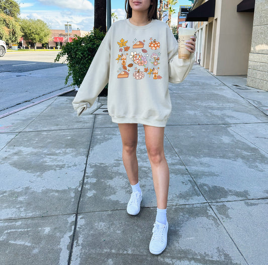RETRO FALL COLLAGE - DTF TRANSFER