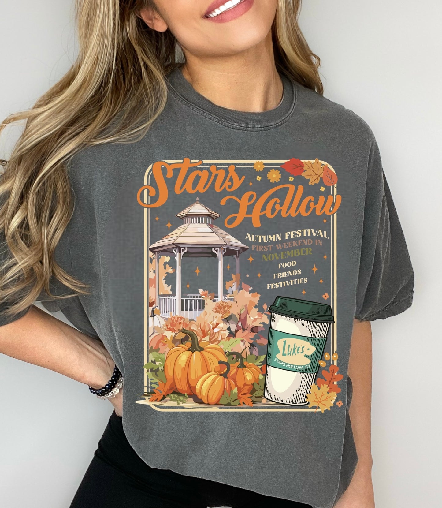 FALL STARS HOLLOW - DTF TRANSFER