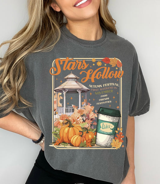 FALL STARS HOLLOW - DTF TRANSFER