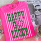 HAPPY GO LUCKY - DTF TRANSFER