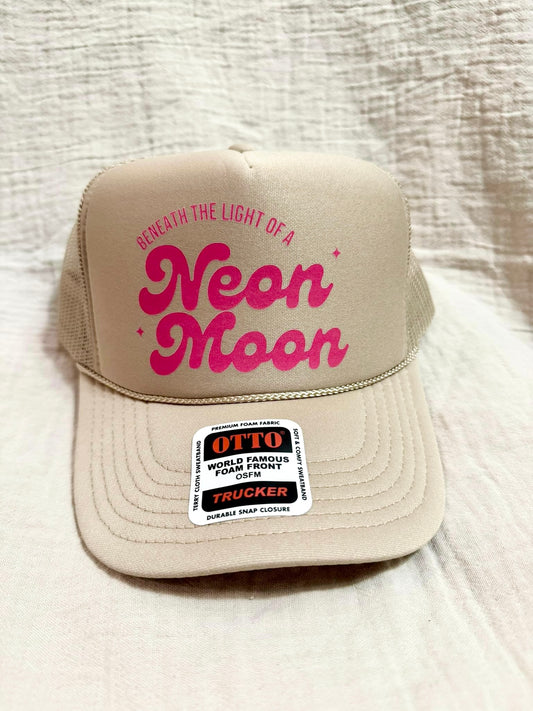 BENEATH THE LIGHT OF A NEON MOON- DTF TRANSFER