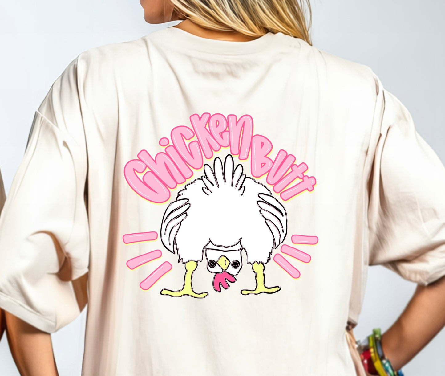 CHICKEN BUTT - DTF TRANSFER