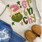 FAUX QUILT GRINCHY - DTF TRANSFER