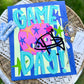 PREPPY GAME DAY WITH HELMET - DTF TRANSFER