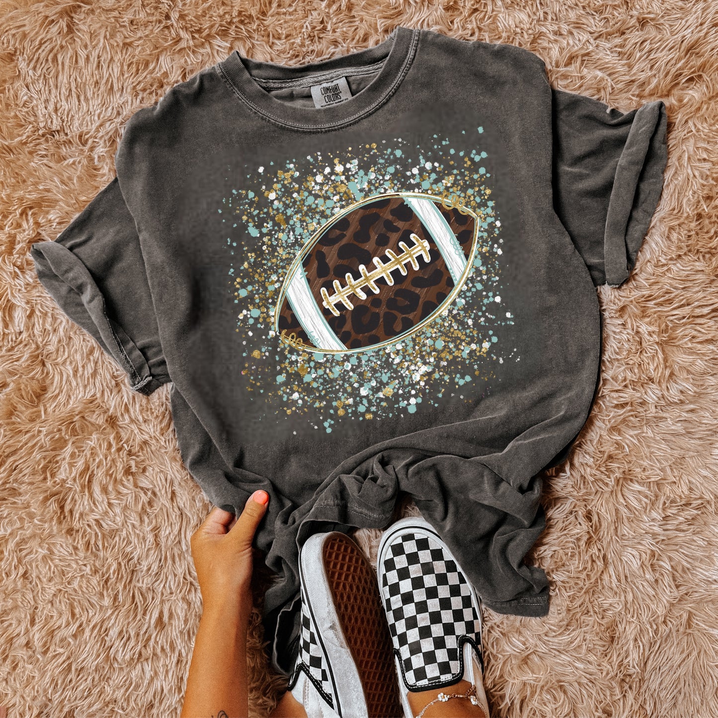 SPLATTER FOOTBALL - DTF TRANSFER