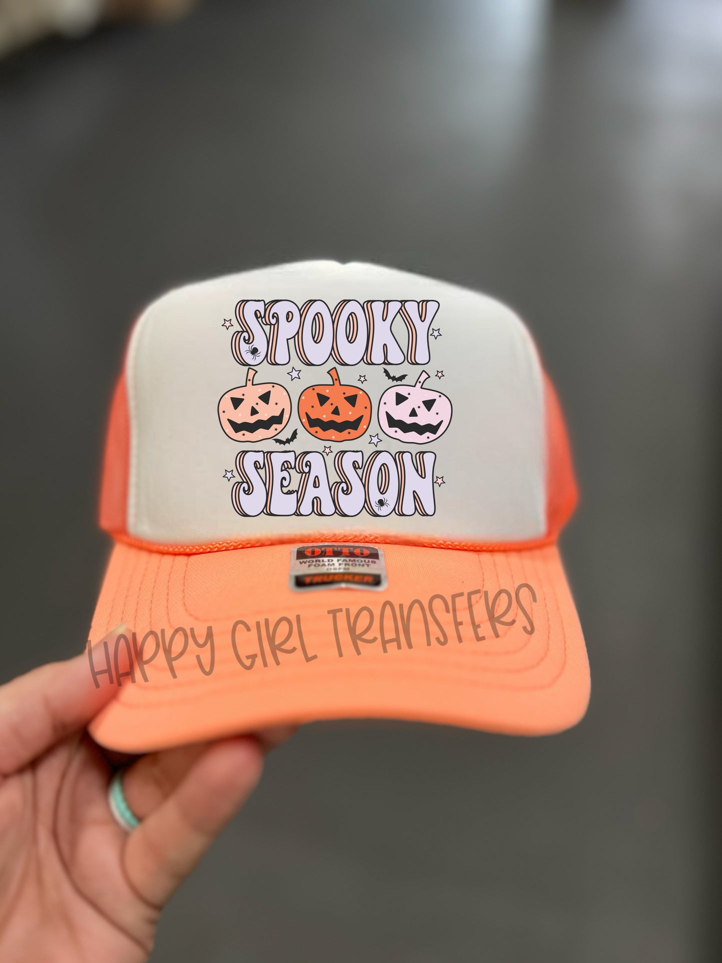 SPOOKY SEASON (3 PUMPKINS) - DTF TRANSFER