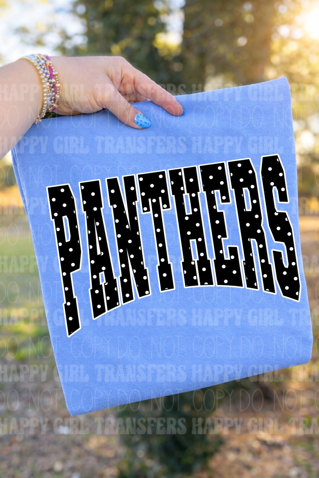 POLKA DOT PANTHERS - DTF TRANSFER