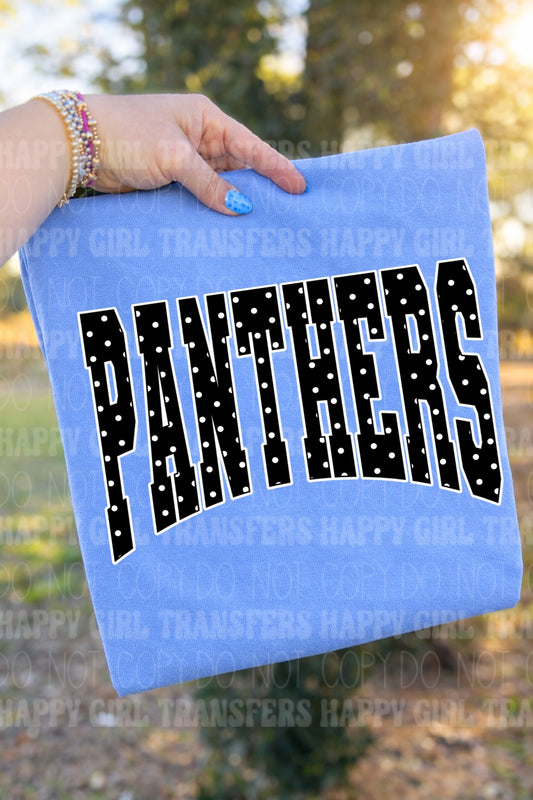 POLKA DOT PANTHERS - DTF TRANSFER