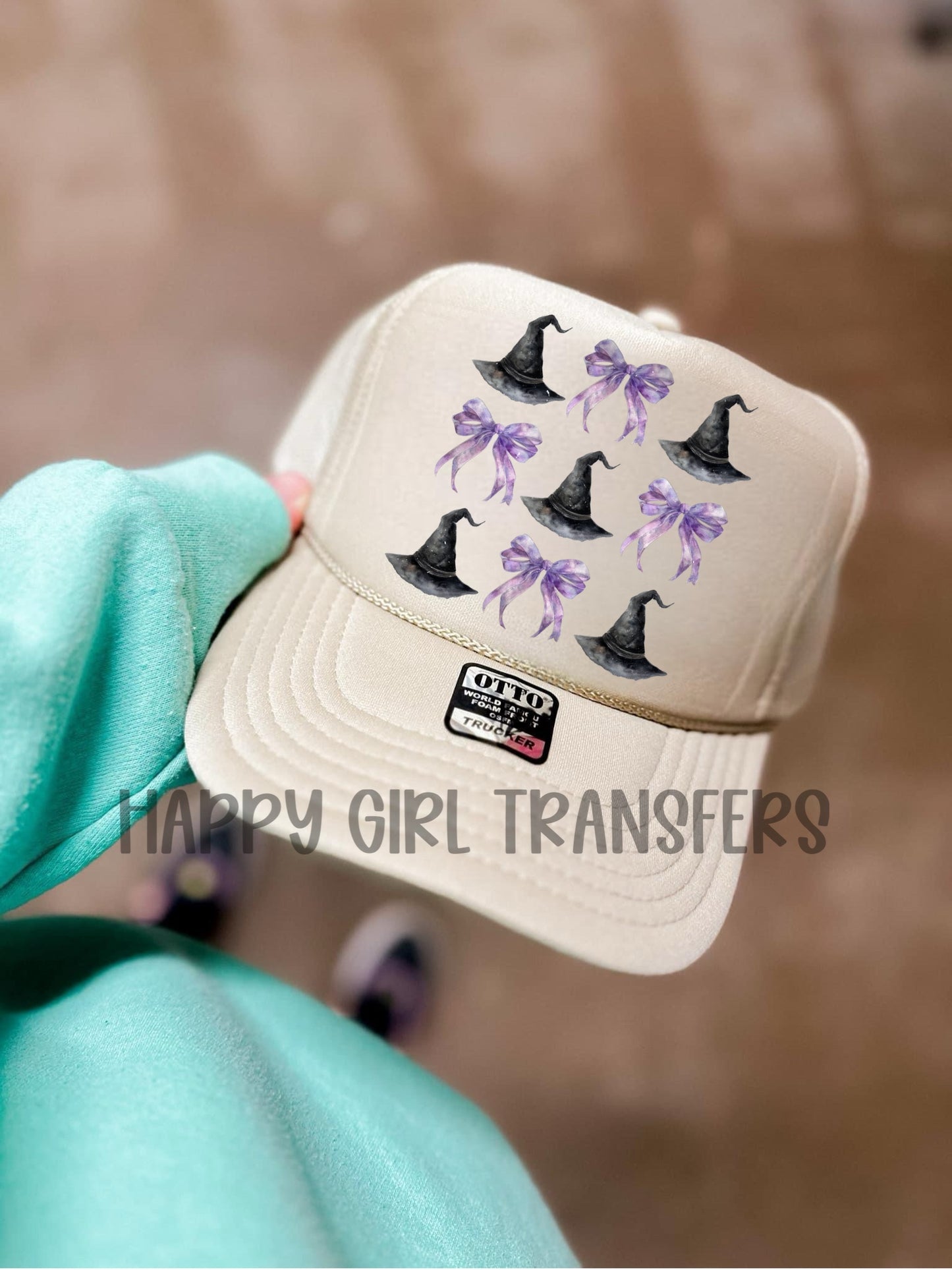 WITCH HAT COQUETTE- DTF TRANSFER