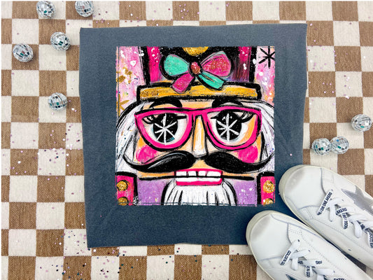 WATERCOLOR NUTCRACKER- DTF TRANSFER