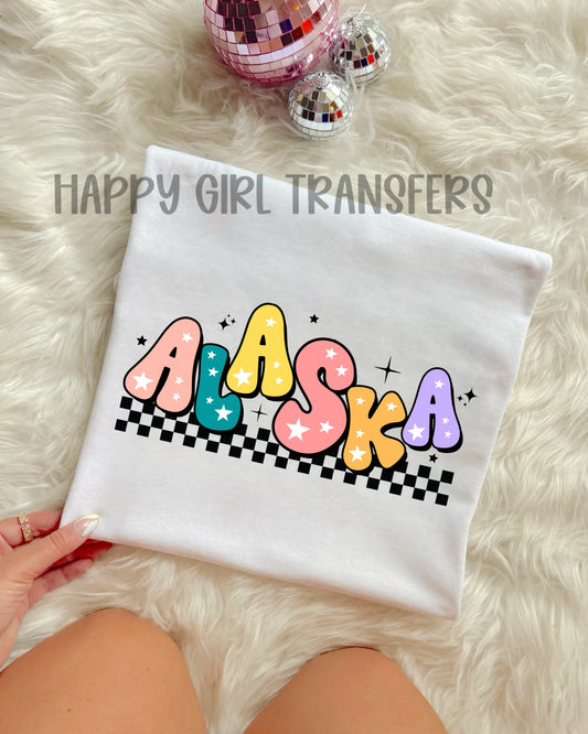 RETRO ALASKA - DTF TRANSFER