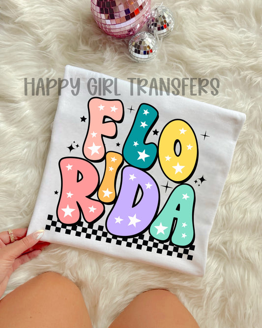 RETRO FLORIDA - DTF TRANSFER