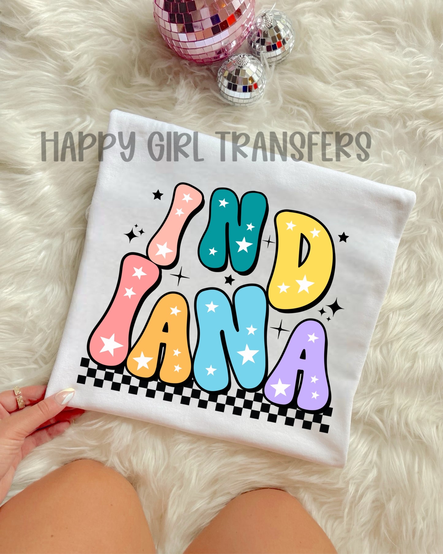 RETRO INDIANA - DTF TRANSFER