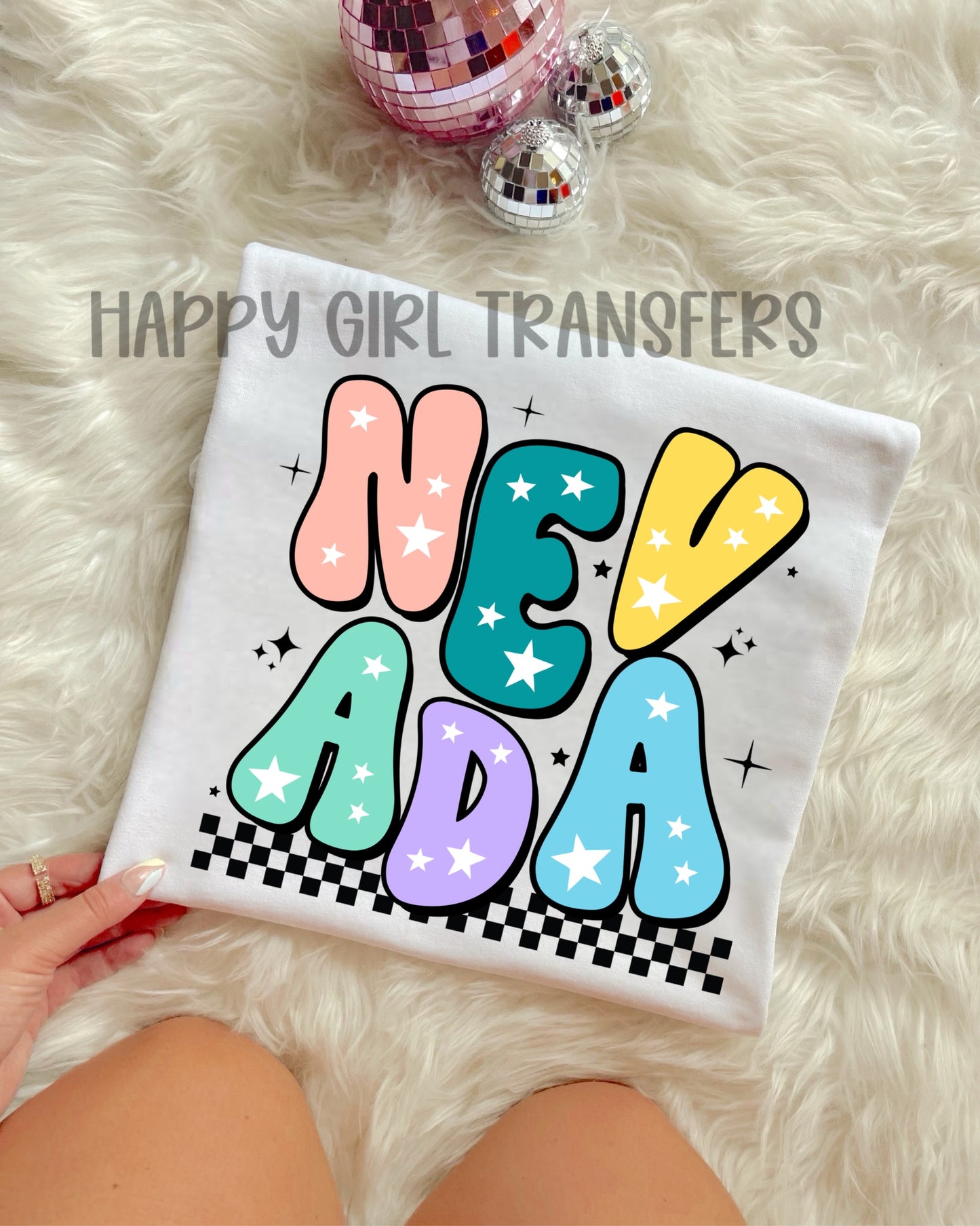 RETRO NEVADA- DTF TRANSFER