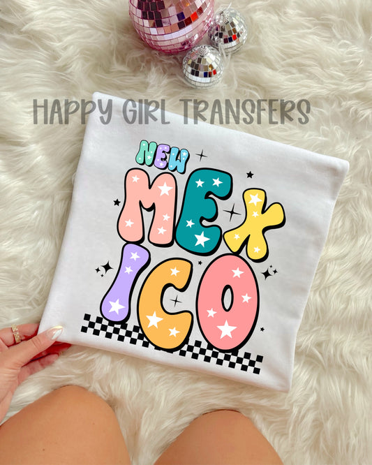 RETRO NEW MEXICO - DTF TRANSFER