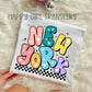 RETRO NEW YORK - DTF TRANSFER