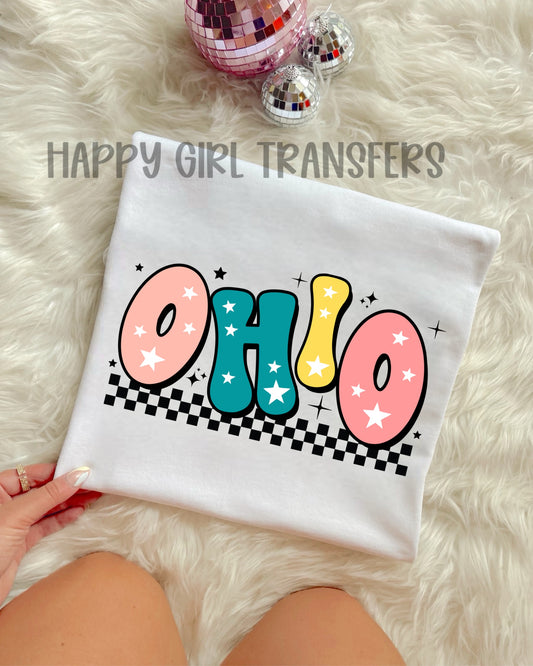 RETRO OHIO - DTF TRANSFER