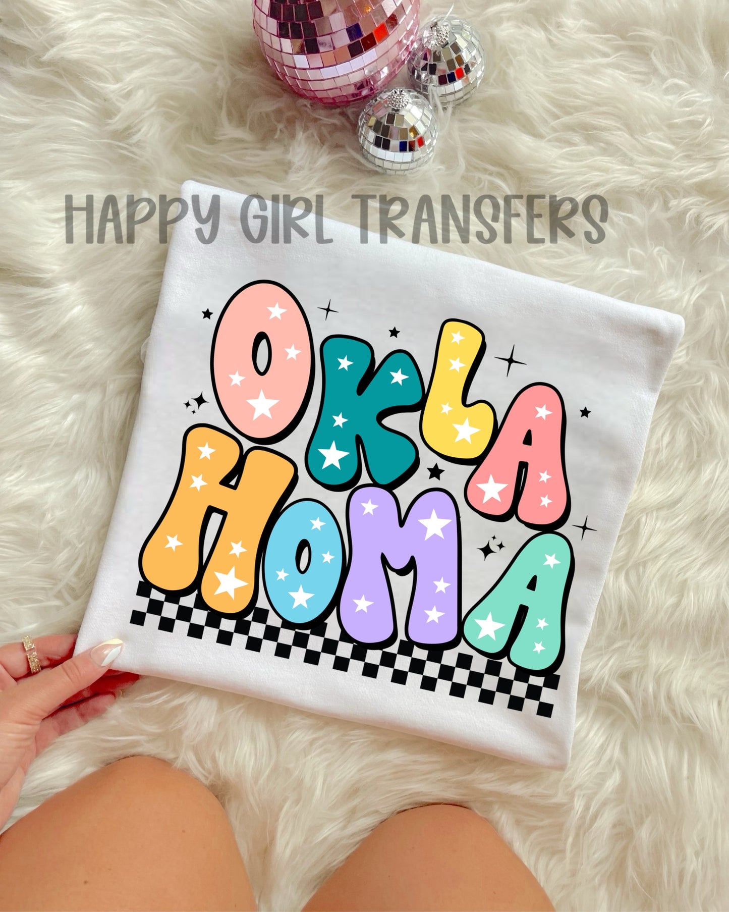 RETRO OKLAHOMA - DTF TRANSFER