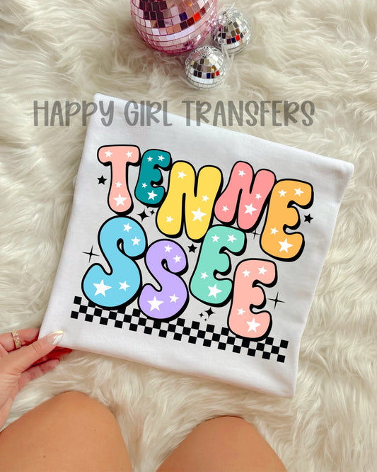 RETRO TENNESSEE - DTF TRANSFER