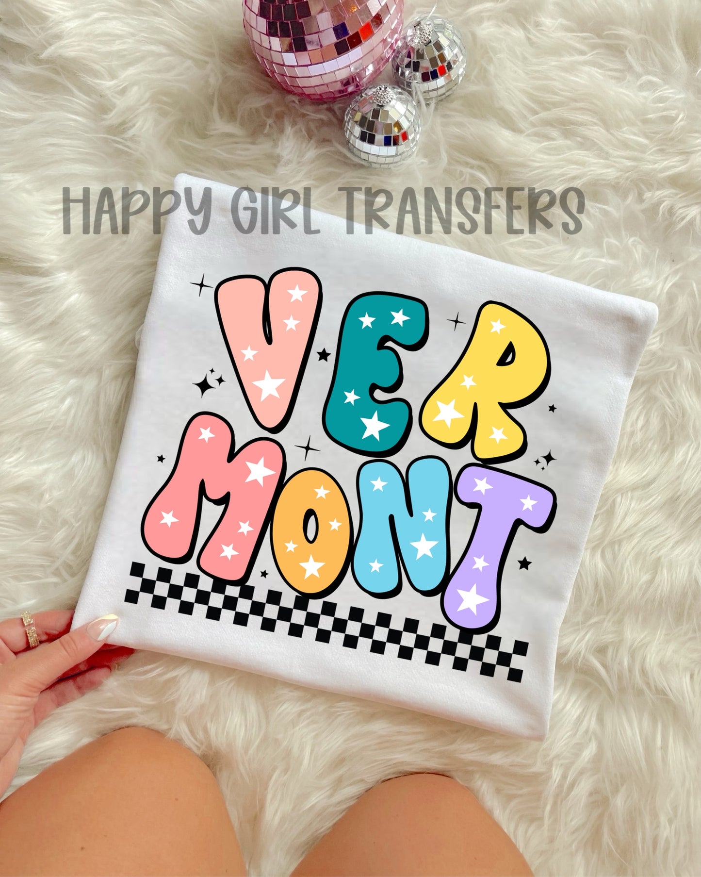 RETRO VERMONT- DTF TRANSFER