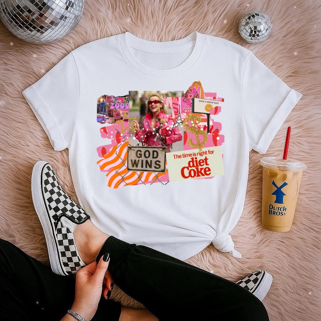 ELLE WOODS COLLAGE - DTF TRANSFER