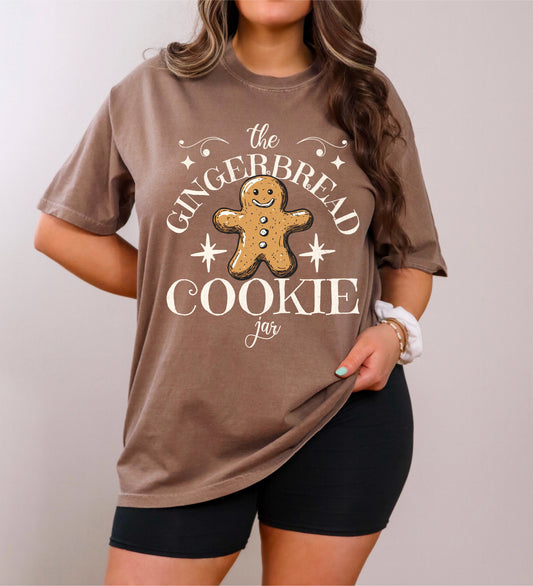 THE GINGERBREAD COOKIE JAR - DTF TRANSFER