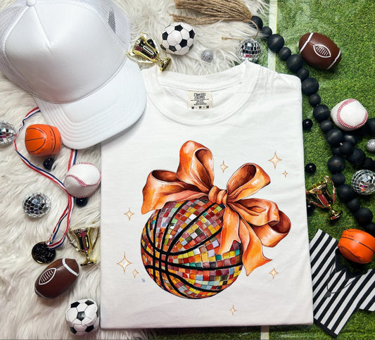 BASKETBALL DISCO BALL  - DTF TRANSFER