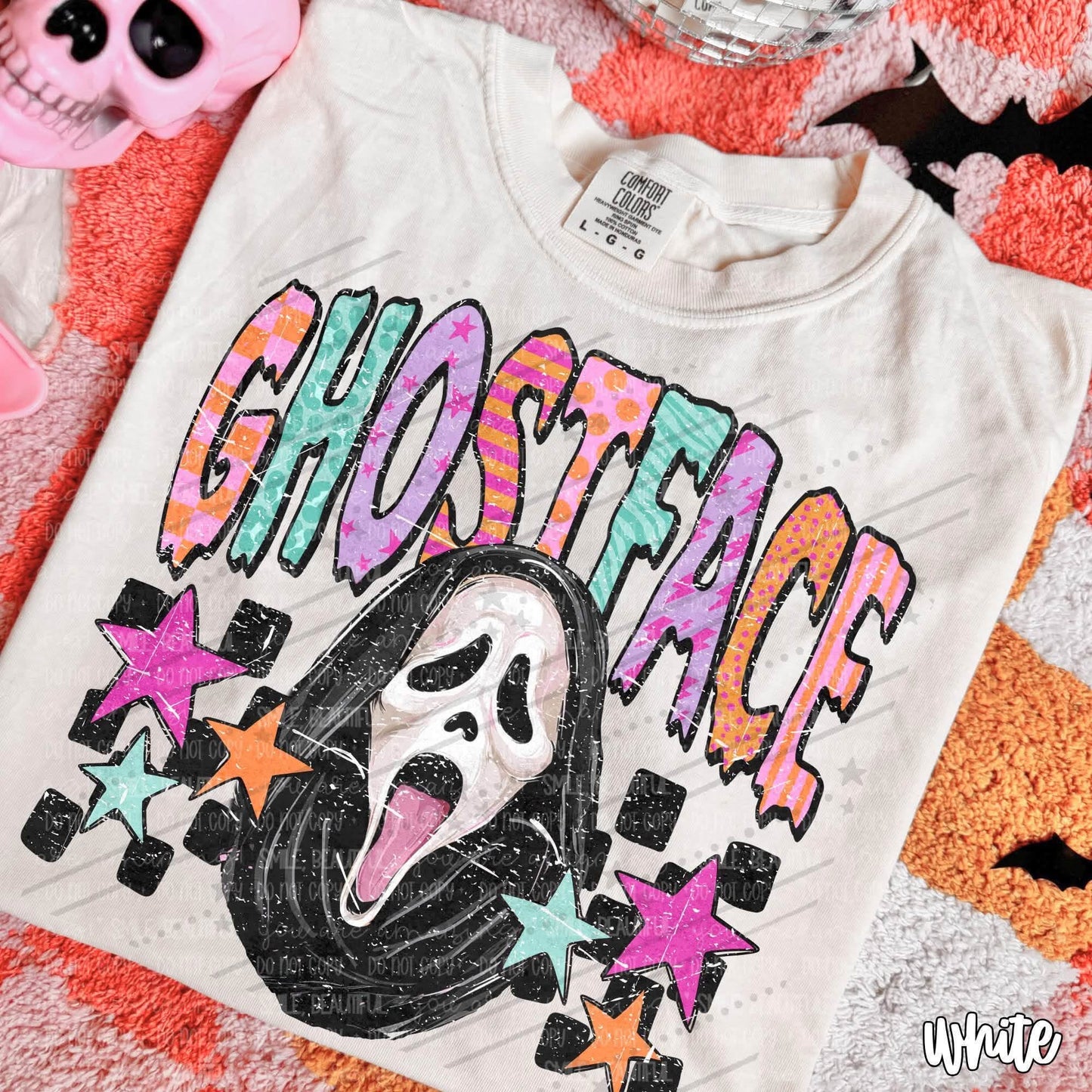 COLORFUL GHOSTFACE - DTF TRANSFER