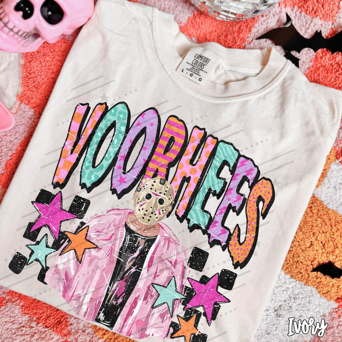COLORFUL VOORHEES - DTF TRANSFER
