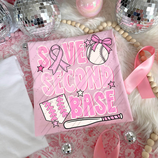 SAVE SECOND BASE - DTF TRANSFER