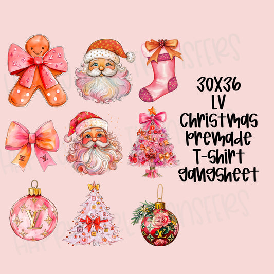 30x36 LV CHRISTMAS PRE-MADE GANG SHEET