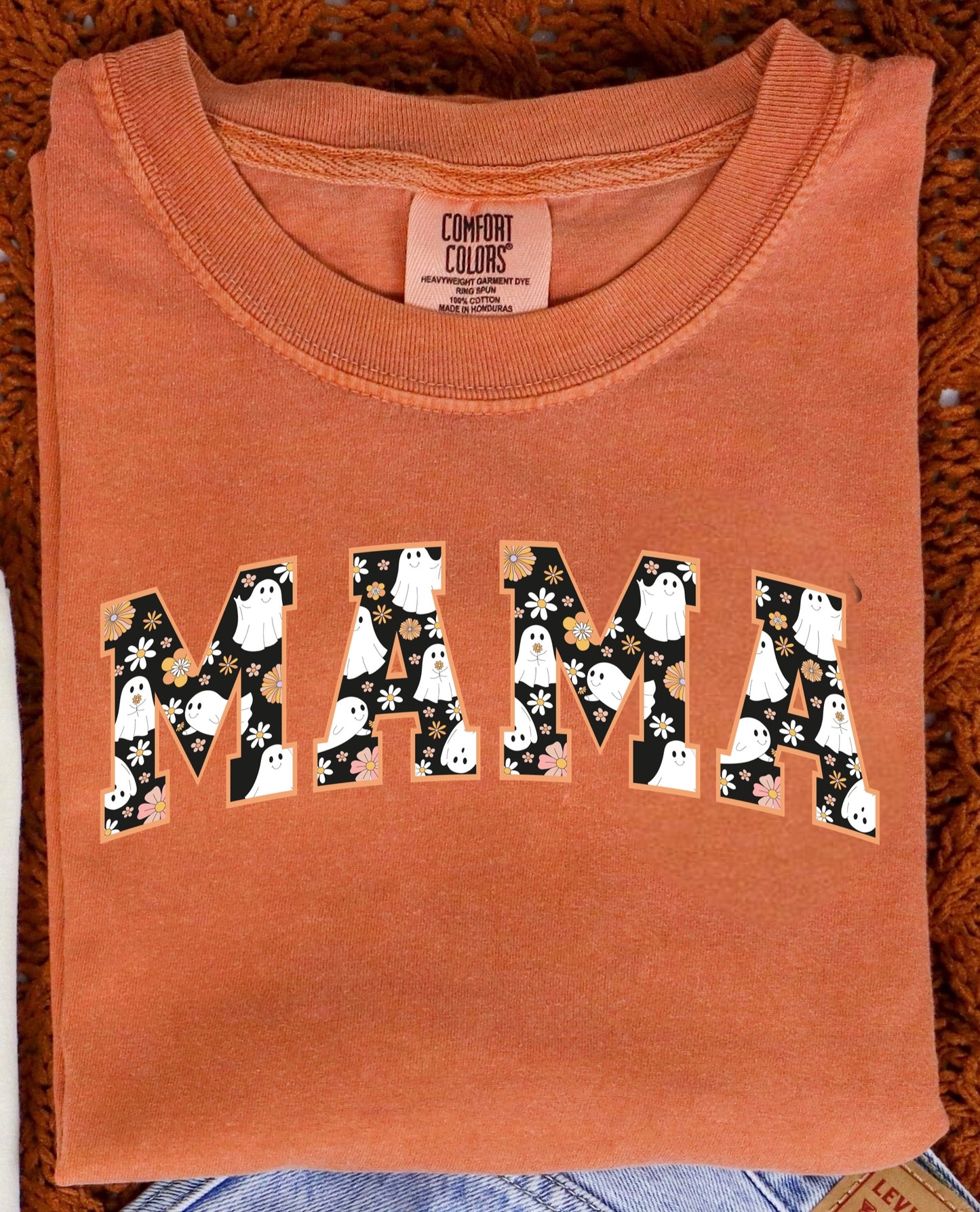 RETRO HALLOWEEN MAMA - DTF TRANSFER