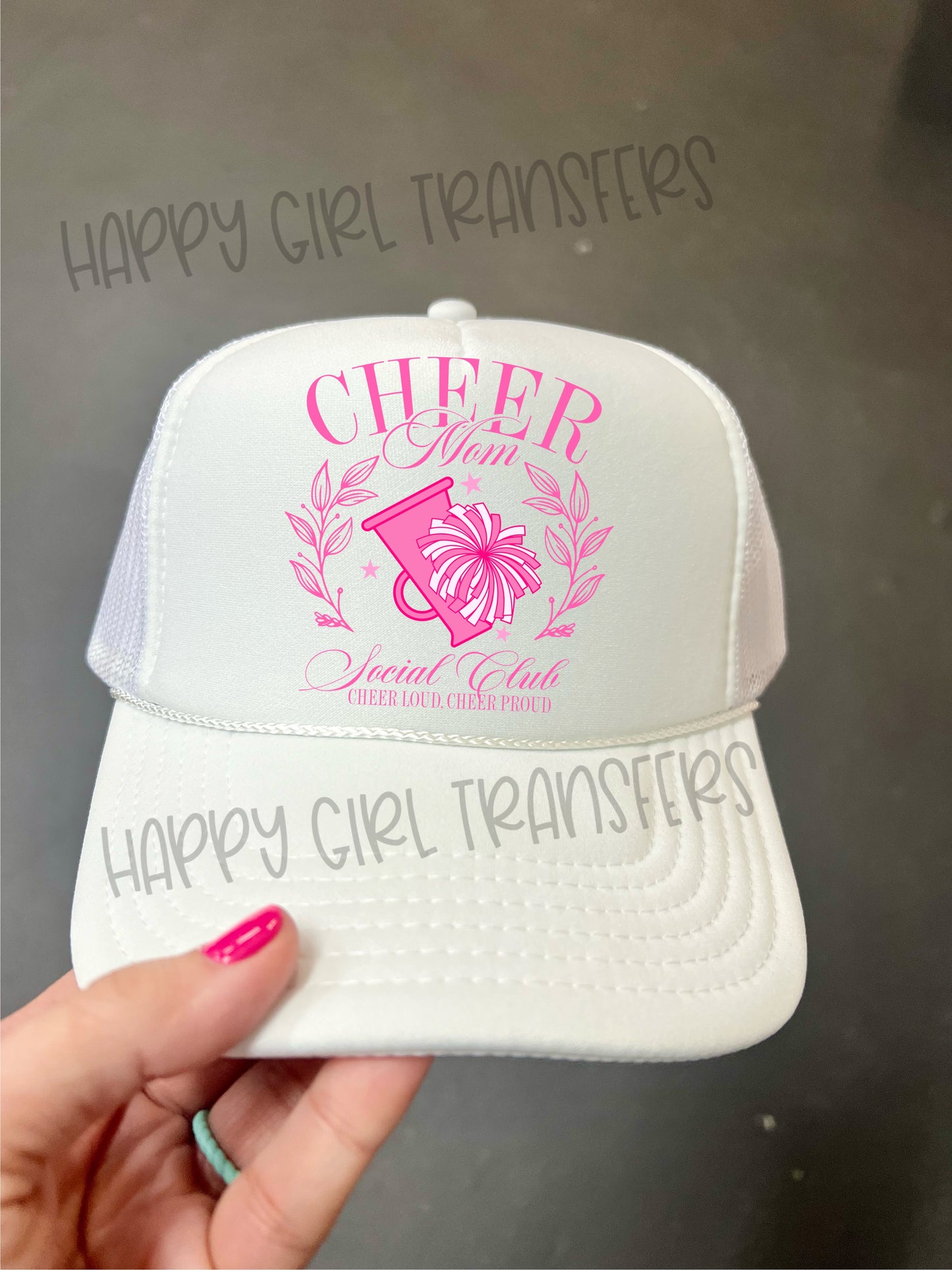 CHEER MOM SOCIAL CLUB - DTF TRANSFER