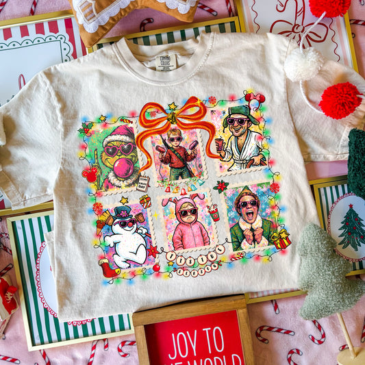 VINTAGE CHRISTMAS MOVIES- DTF TRANSFER