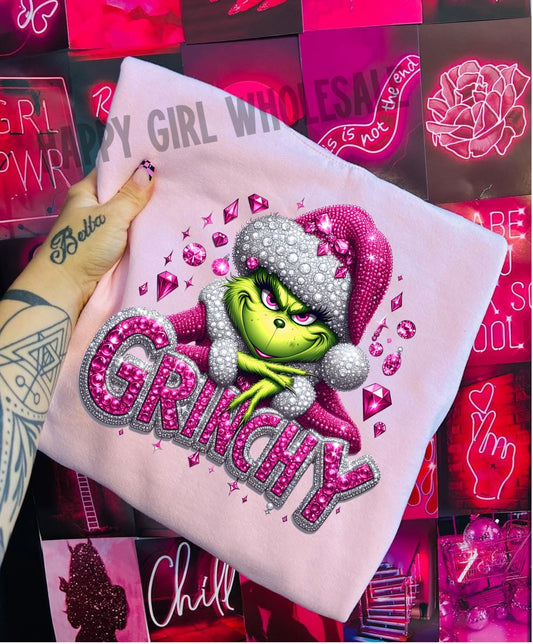 SPARKLE GRINCHY - DTF TRANSFER
