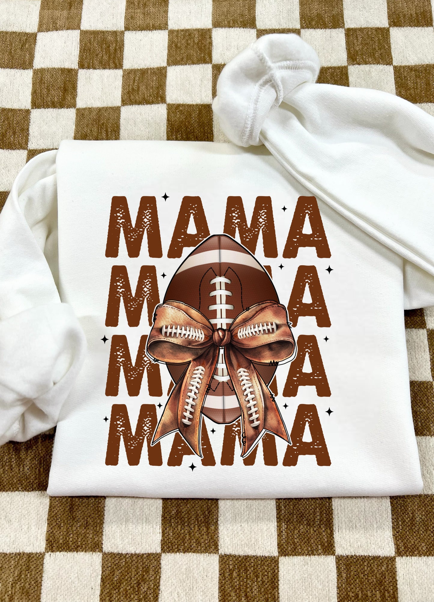 MAMA REPEATED WITH FOOTBALL - DTF TRANSFER