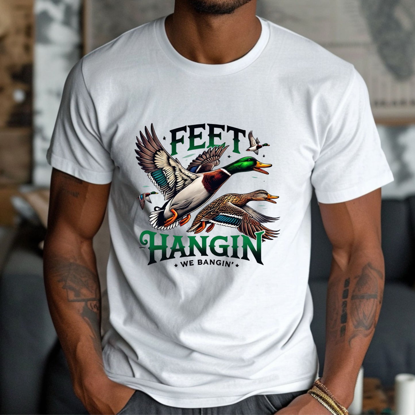 FEET HANGIN WE BANGIN - DTF TRANSFER