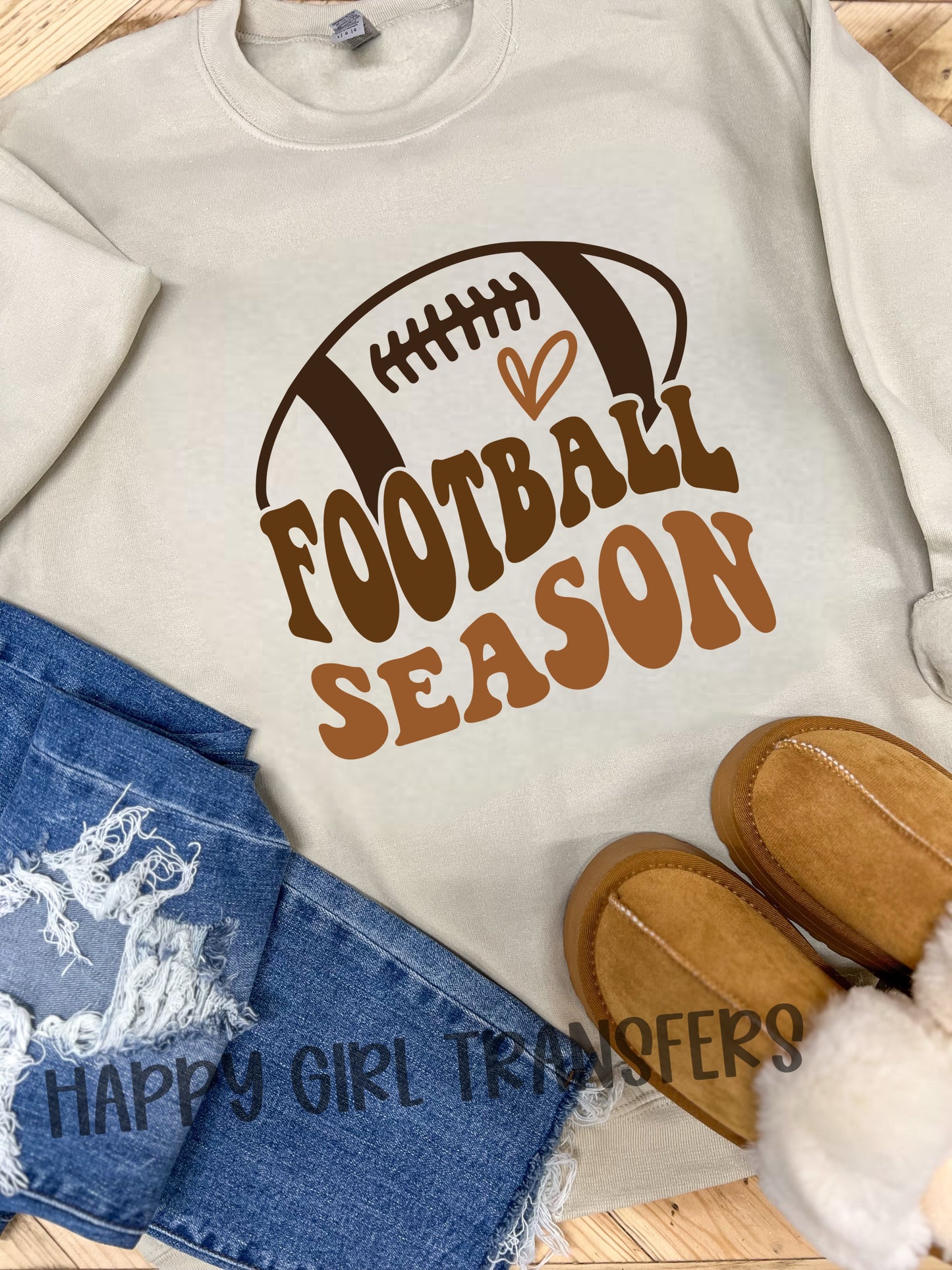RETRO FOOTBALL SEASON - DTF TRANSFER