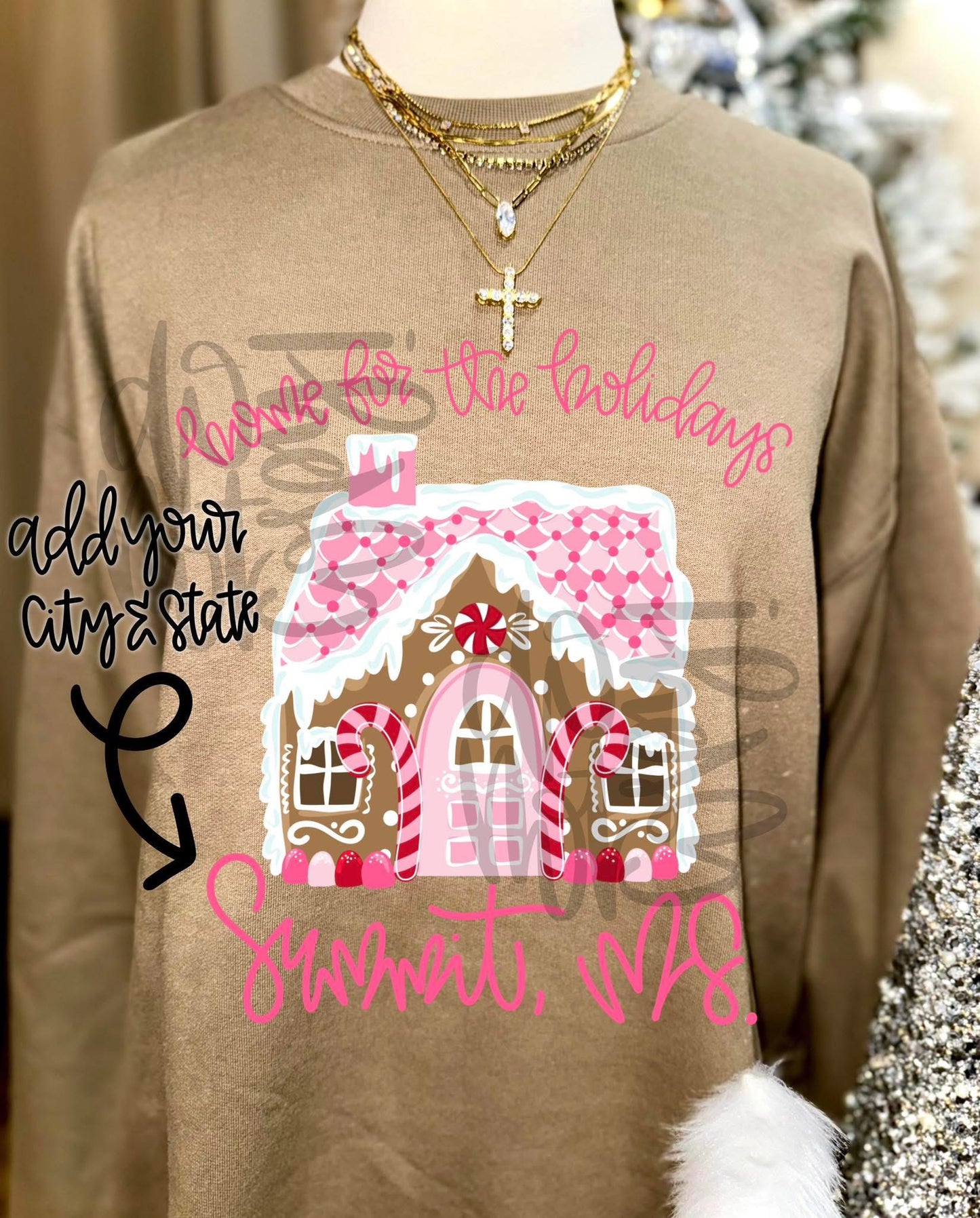 HOME FOR THE HOLIDAYS - DTF TRANSFER