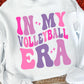 IN MY VOLLEYBALL ERA (colorful)- DTF TRANSFER