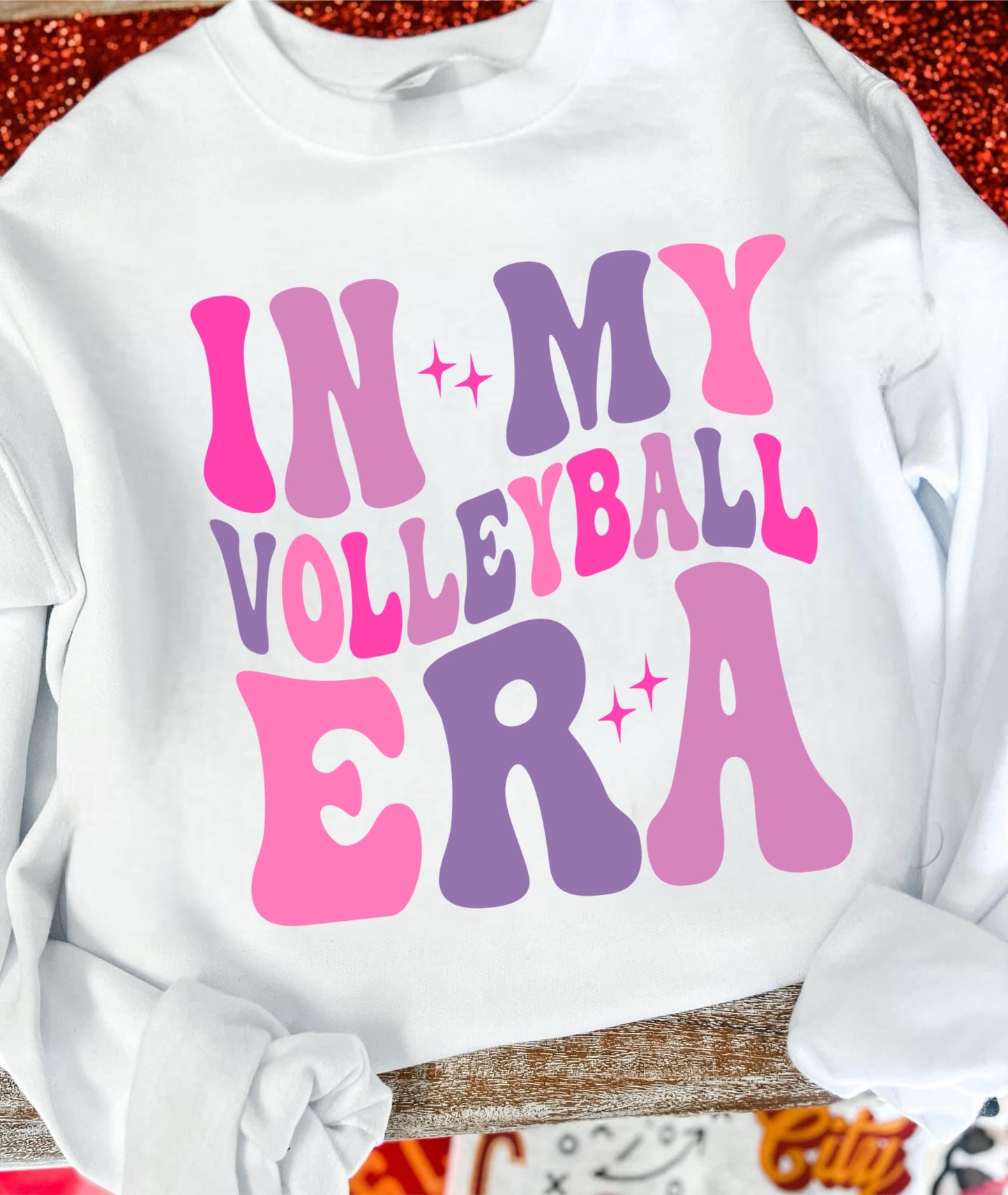 IN MY VOLLEYBALL ERA (colorful)- DTF TRANSFER