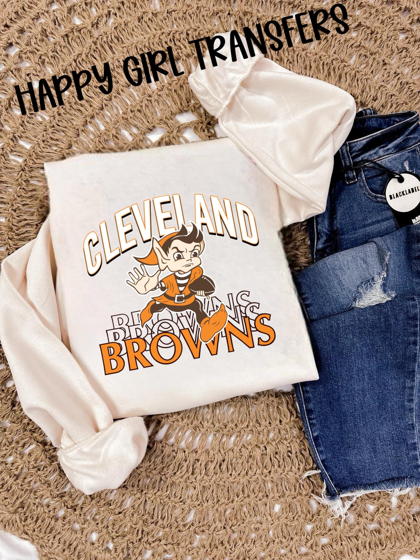 CLEVELAND BROWNS - DTF TRANSFER