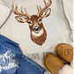 RHINESTONE DEER- DTF TRANSFER