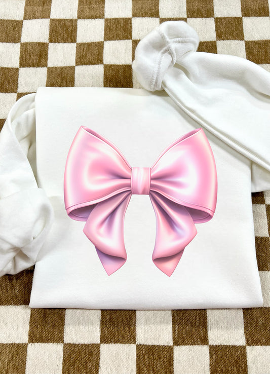 PINK BOW - DTF TRANSFER