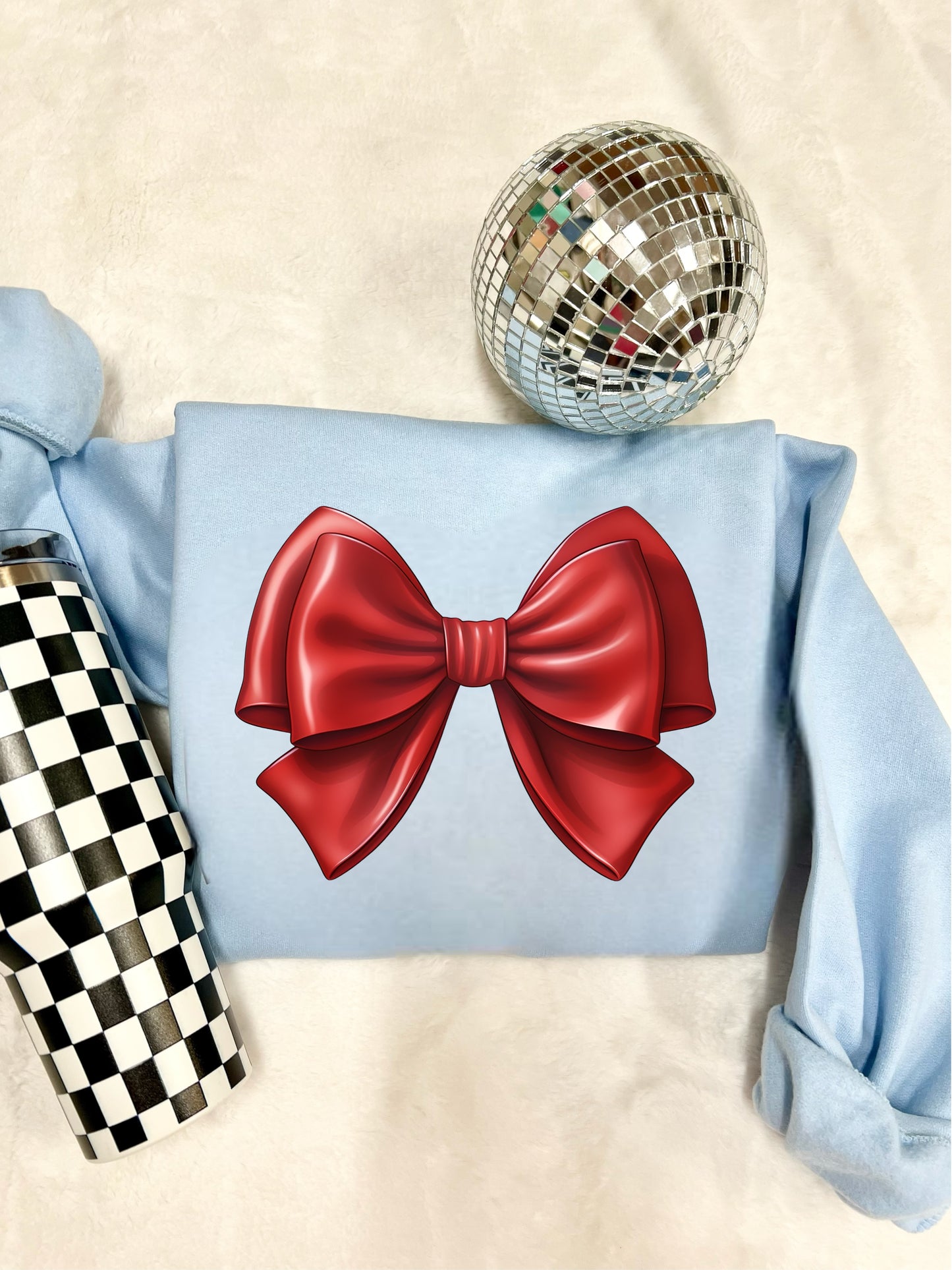 RED BOW - DTF TRANSFER